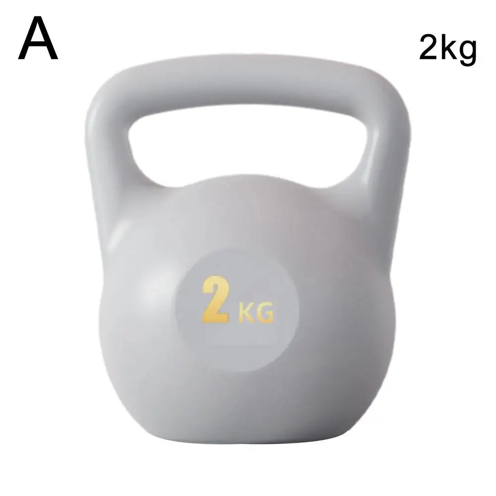 2/4/6/8KG PE Water-filled Kettlebell Women's Hip Training Deep Squat Strength Trainer Kettlebell Yoga Sports Fitness Dumbbells