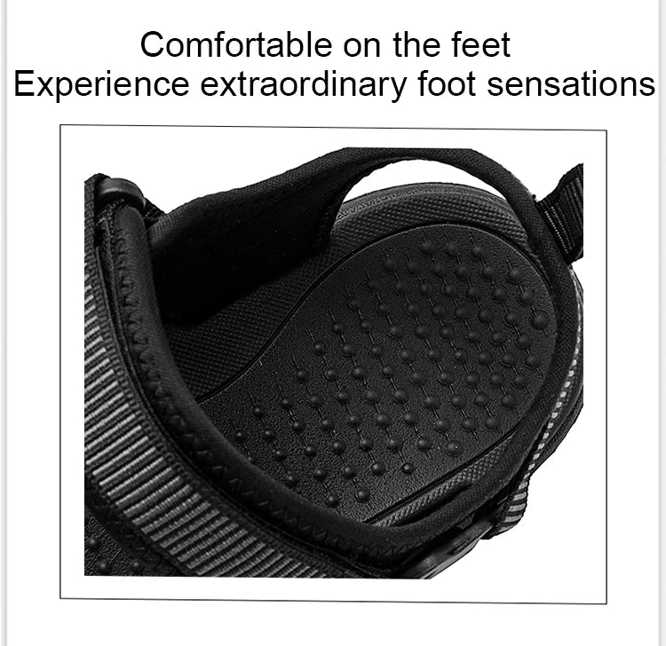 Summer Men Sandals Fashion Leisure Beach Holiday Sandals for Mens Lightweight Shoes New Outdoor Comfortable Casual Sandals