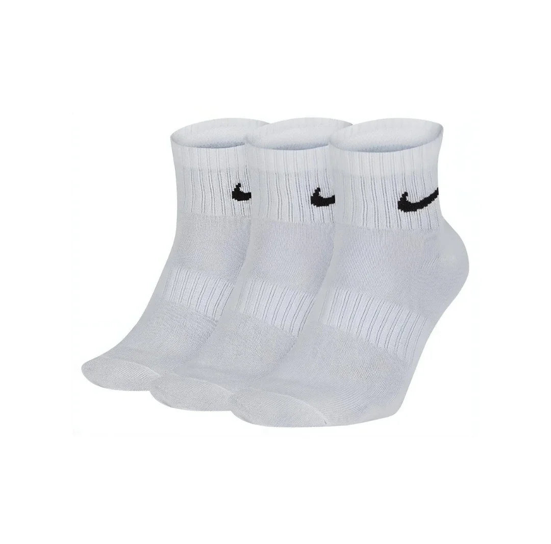 Nike Everyday Lightweight  Sports Socks Men's and Women's 3 Pairs Stocks for Athletic Training S M L  Breathable Socks