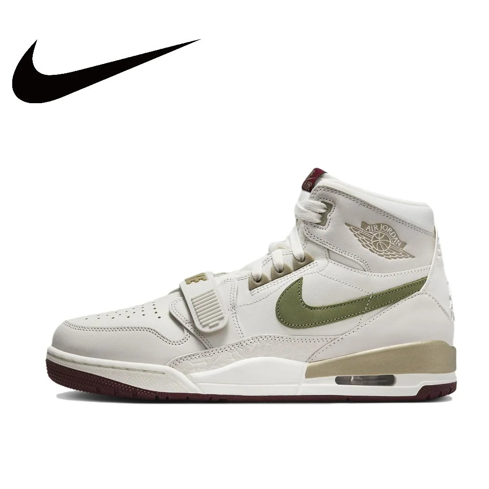 Nike AIR JORDAN LEGACY 312 high Man sneakers Lightweight Cushioning Basketball Shoes Casual and comfortable sneakers ash gray