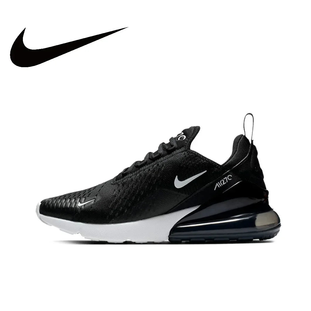 Nike Original Air Max 270 Low Top Casual Running Shoes Trendy Fashion Sneakers Men's and Women's White