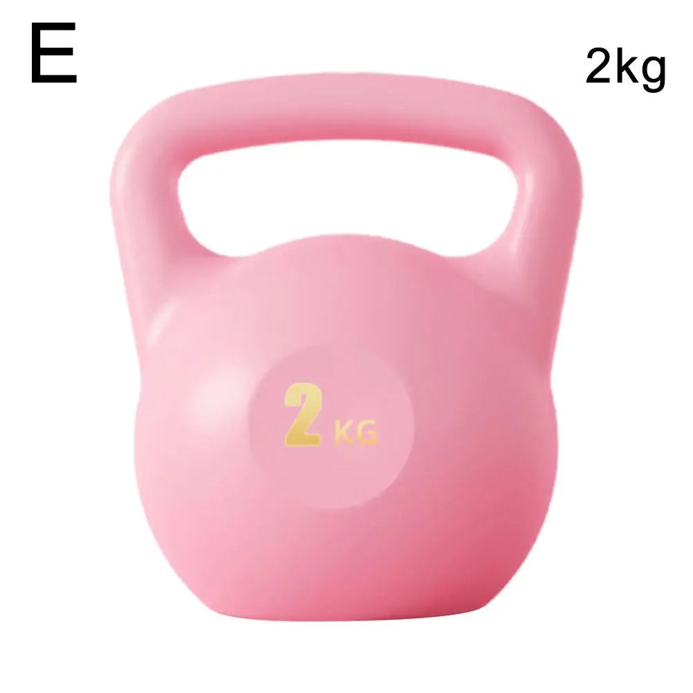 2/4/6/8KG PE Water-filled Kettlebell Women's Hip Training Deep Squat Strength Trainer Kettlebell Yoga Sports Fitness Dumbbells