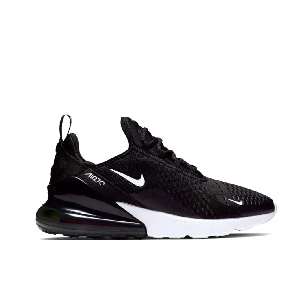 Nike Original Air Max 270 Low Top Casual Running Shoes Trendy Fashion Sneakers Men's and Women's White