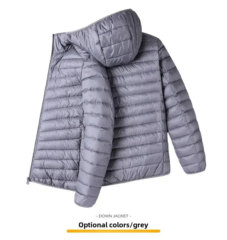 Winter New Thick Men Warm Parka Jackets Casual Men's Outwear Coats Solid Stand Collar Male Windbreak Cotton Padded Down Jacket