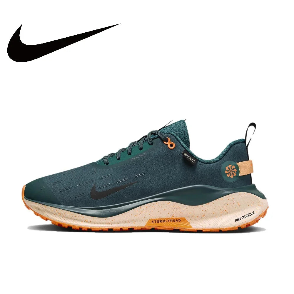 NIKE Original Man sneakers New Arrival React Infinity Run Flyknit 4 GTX Low Shock-absorbing and wear-resistant shoe