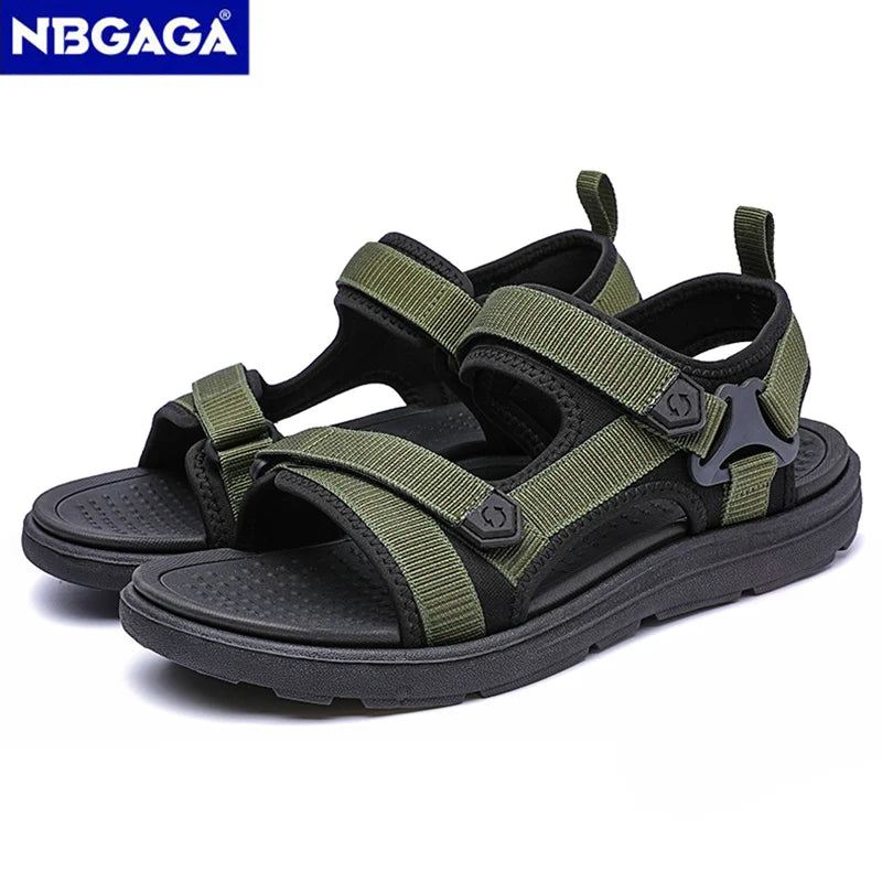 Summer Men Sandals Fashion Leisure Beach Holiday Sandals for Mens Lightweight Shoes New Outdoor Comfortable Casual Sandals