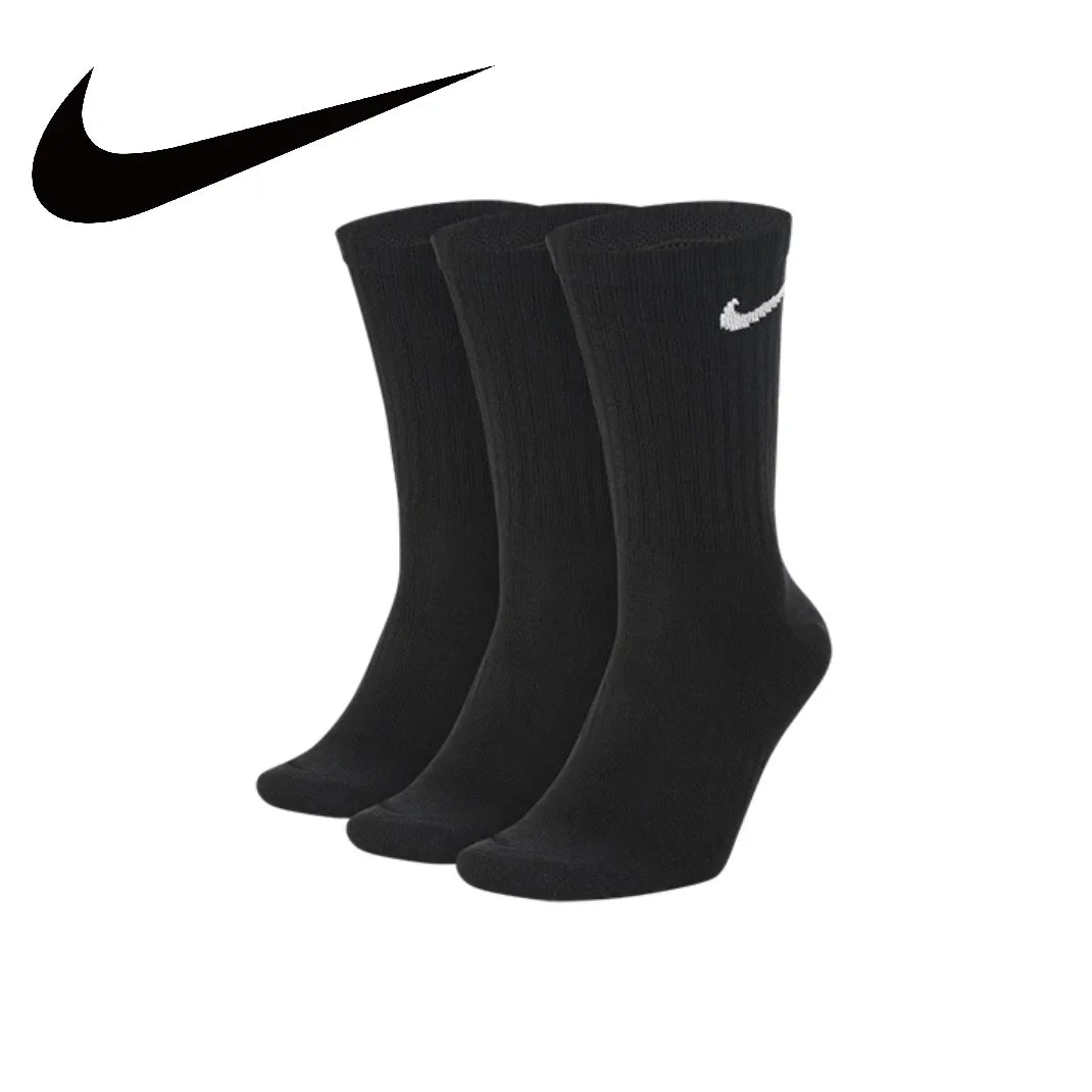 NIKE Unisex Lightweight and quick-drying training socks 3 pairs Autumn support socks Comfortable and soft