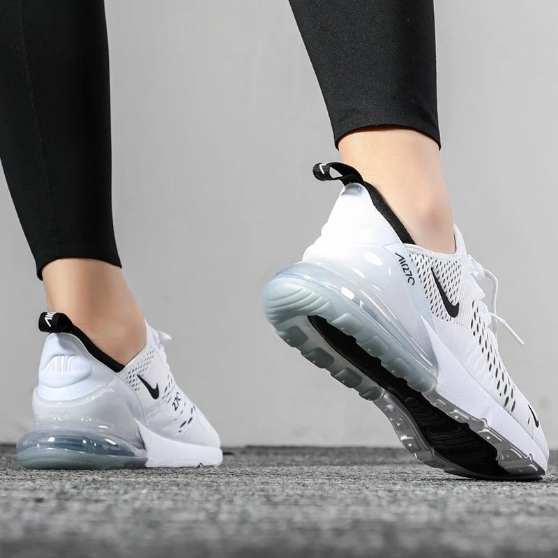 Nike Original Air Max 270 Low Top Casual Running Shoes Trendy Fashion Sneakers Men's and Women's White