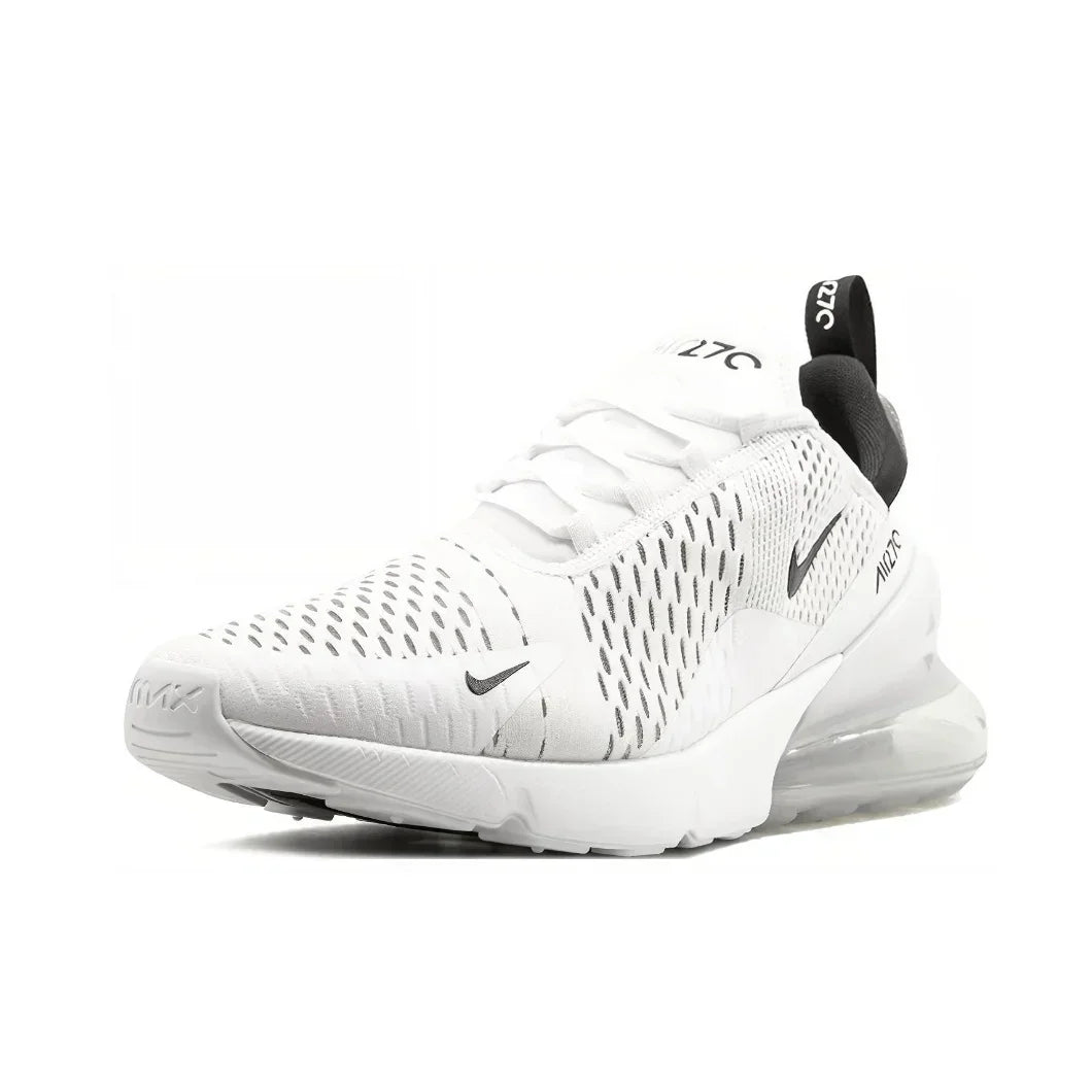 Nike Original Air Max 270 Low Top Casual Running Shoes Trendy Fashion Sneakers Men's and Women's White