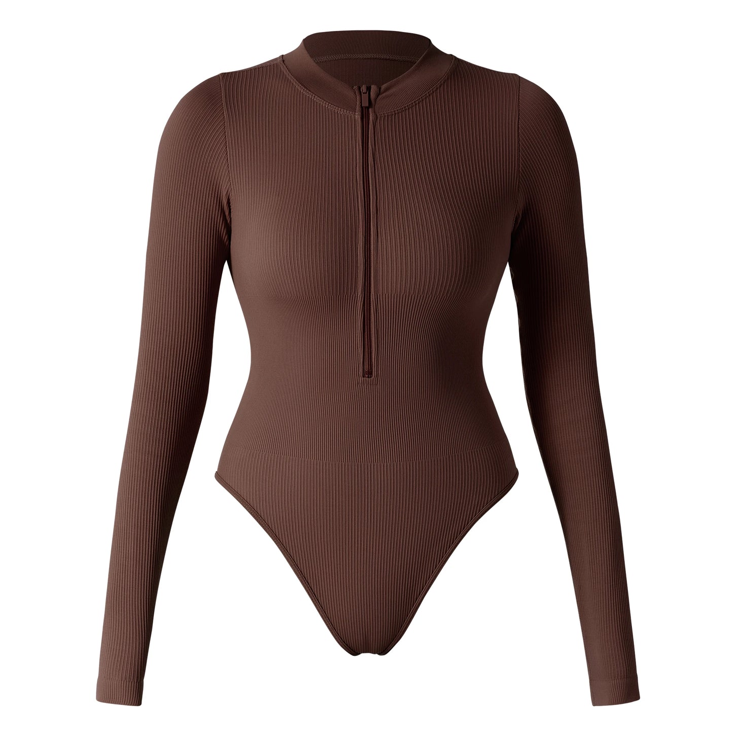 Slim Ladies Sexy Bodysuit Solid Fashion Skinny Bodycon Women Bodysuit Long Sleeve V-Neck Casual Black Beige Female Bodysuit